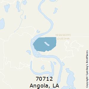 ZIP Code 70712 Map, Demographics,  for Angola, LA